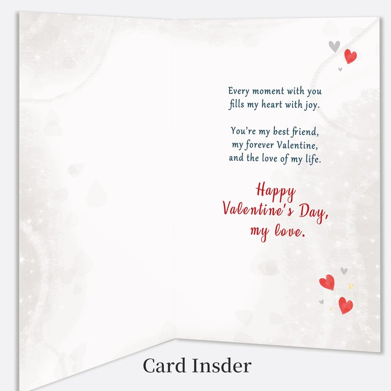 Beixian Valentines Day Cards Gifts for Husband from Wife, Funny Husband Valentines Day Card Gift for Him-8x5.3 Inches, Double-Sided