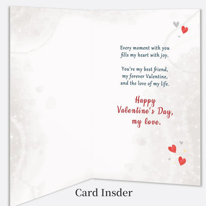 Beixian Valentines Day Cards Gifts for Husband from Wife, Funny Husband Valentines Day Card Gift for Him-8x5.3 Inches, Double-Sided