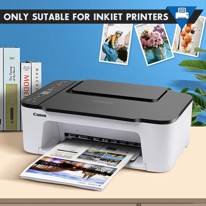 DIYMAG Printable Magnetic Sheets, Flexible Magnet Sheets Glossy Non Adhesive Magnetic Paper for Inkjet Printer Photo DIY Crafts 8.5 x 11 Inch 15Pcs
