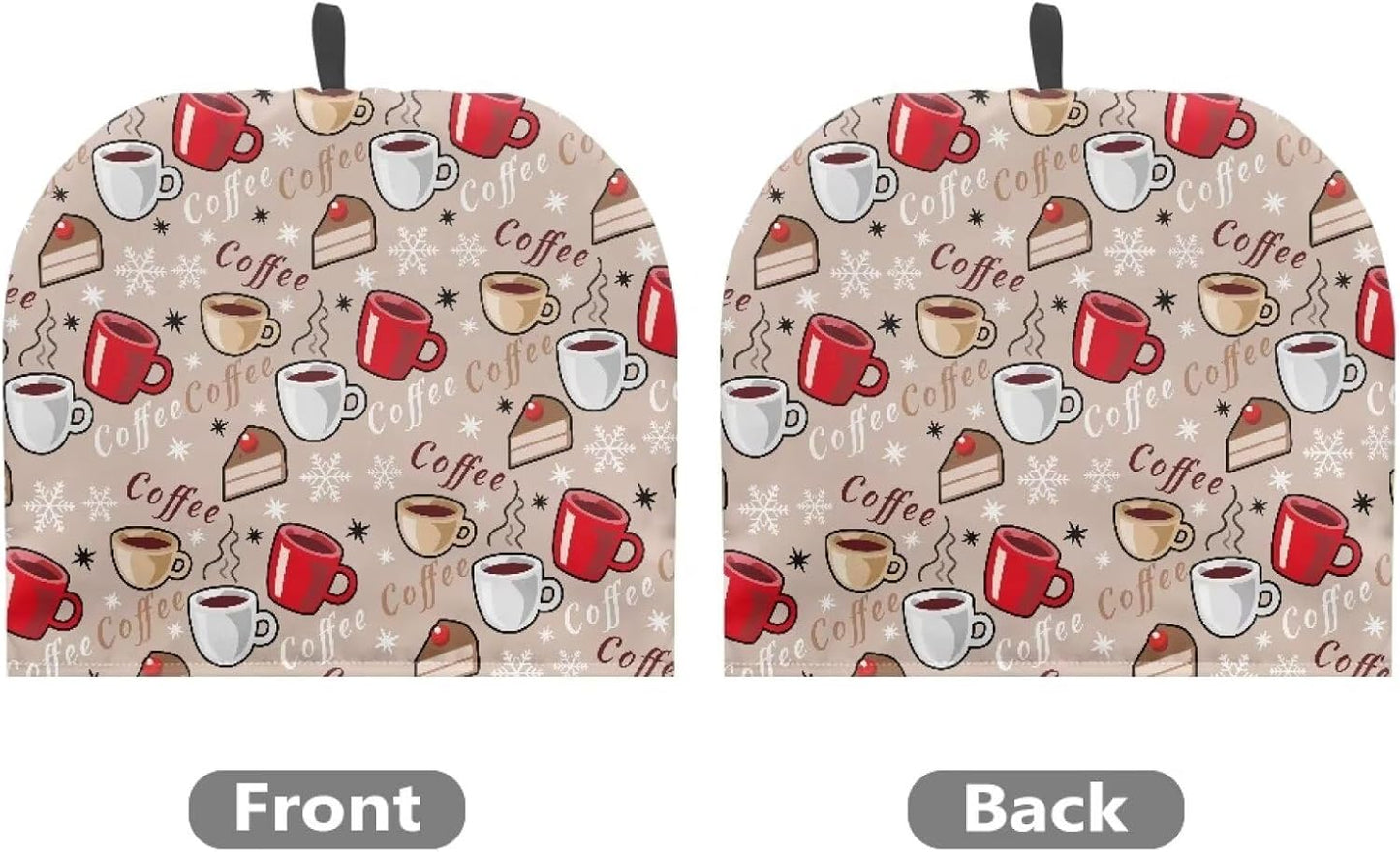 Tea Cozy for Teapot - Anti-Scald Covers, Heat Resistant Kettle Cover with Coffee Pattern for Home Kitchen