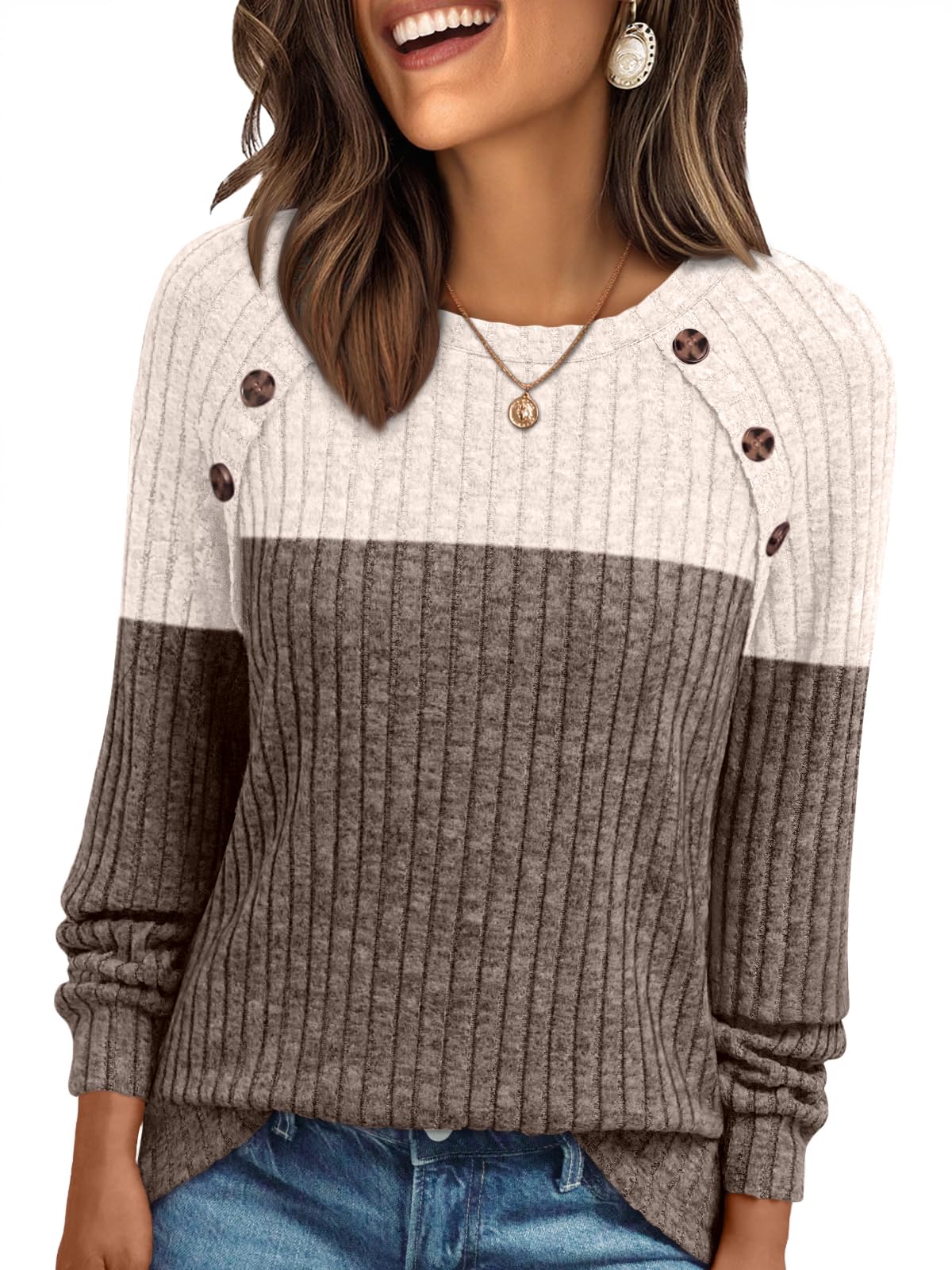 AUTOMET Womens Long Sleeve Tshirts Business Casual Tunic Work Tops Fashion Cute Sweaters Fall Outfits 2025 Dressy Blouse