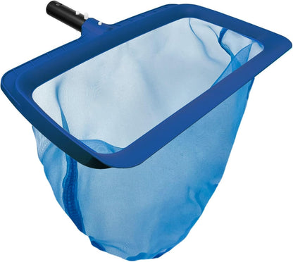 Poolvio Professional Pool Skimmer Net - Heavy Duty Nylon Mesh with Extra Wide Scoop Edge for Efficient Cleaning