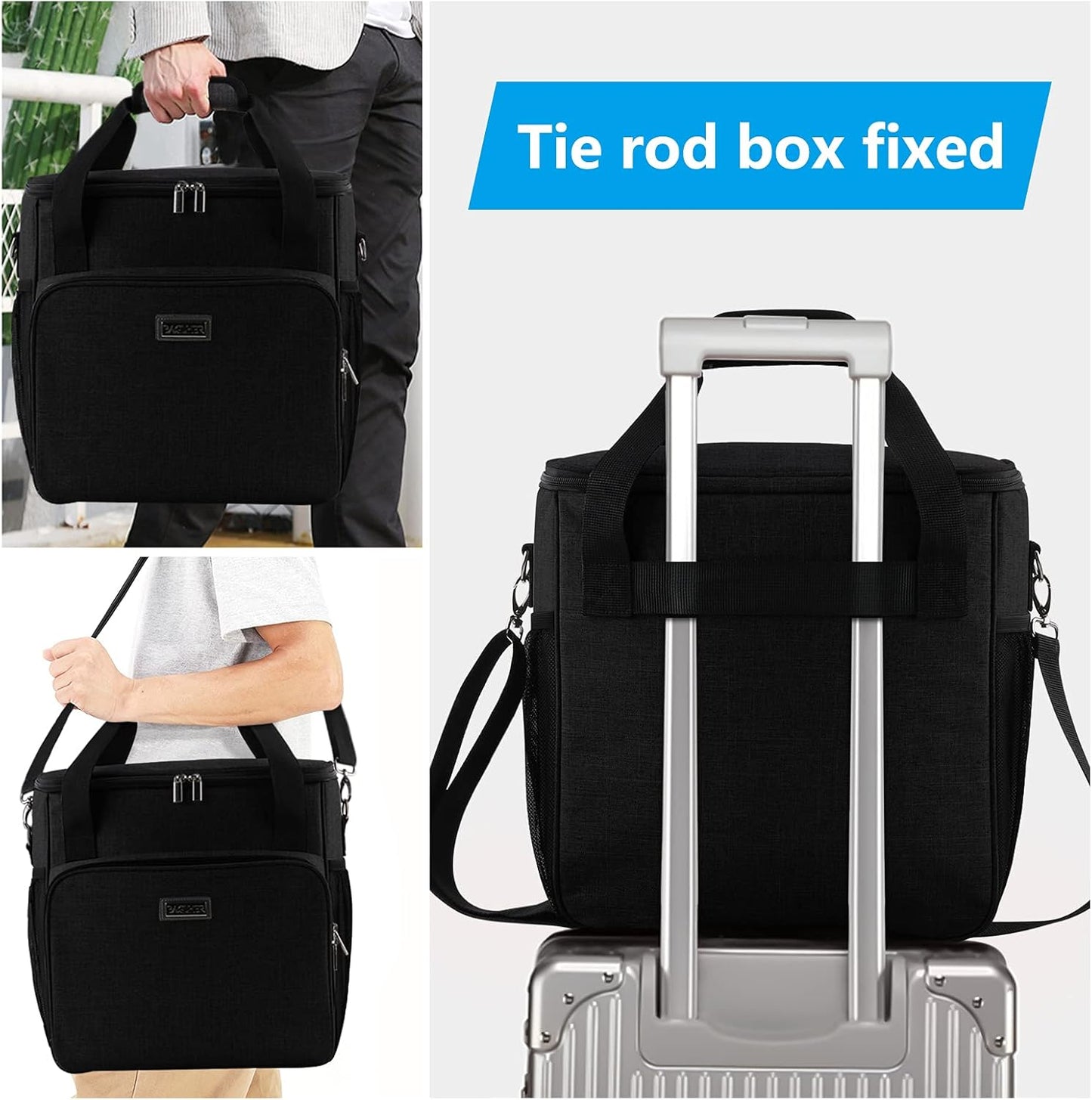BAGLHER Coffee Maker Storage Bag | Waterproof Travel Carrying Organizer Case for Kering Coffee Machines and
