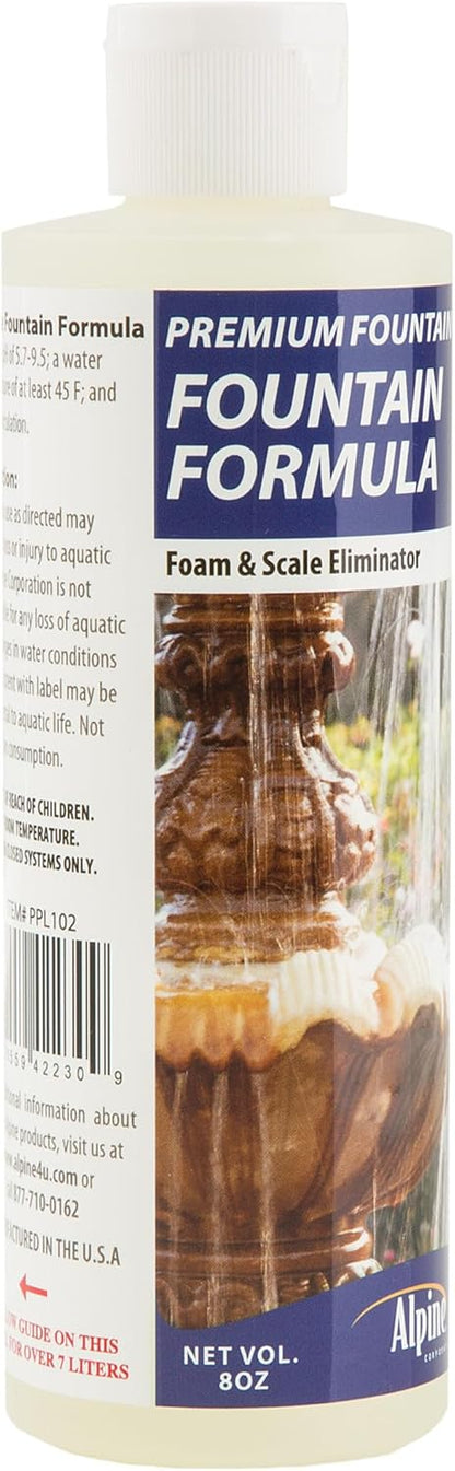 Alpine Corporation 8 oz. Floor Fountain Cleaner for Indoor and Outdoor Fountains
