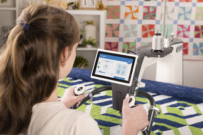Q'nique 19X - Elite Long Arm and Q-Zone Hoop Quilting Frame | Grace Quilting Machine | Grace Quilting Frame
