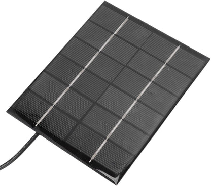 Solar Panel Fan Kit - Mini Solar Powered Exhaust Fan for Greenhouse, Chicken Coops, Sheds, and Windows