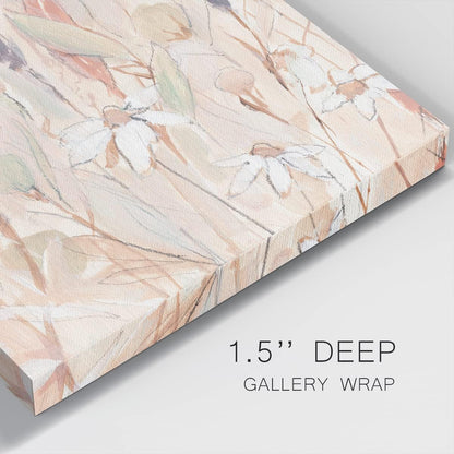 Renditions Gallery Rustic Wall Artwork - Abstract Lavender Flower Wall Hanging for Beach House, 16"X16" Decor