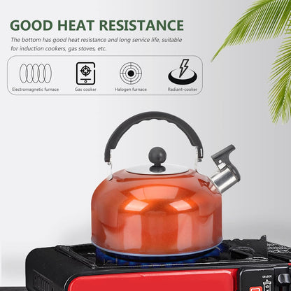 Honk Kettle Whistle Kettle, Stainless Steel Household Teakettle, Portable Kitchen Gadget