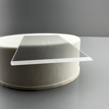 CAKESAFE 8 Inch OG Scraper-Clear Acrylic Cake, Icing, and Butter Cream Smoother with Beveled Edge