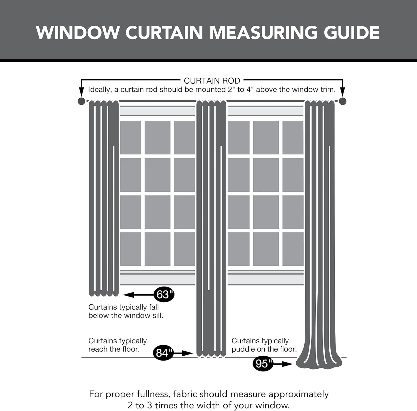 No. 918 Tayla Crushed Texture Semi-Sheer Curtain Panel, 50" x 120", Gray, Rod Pocket