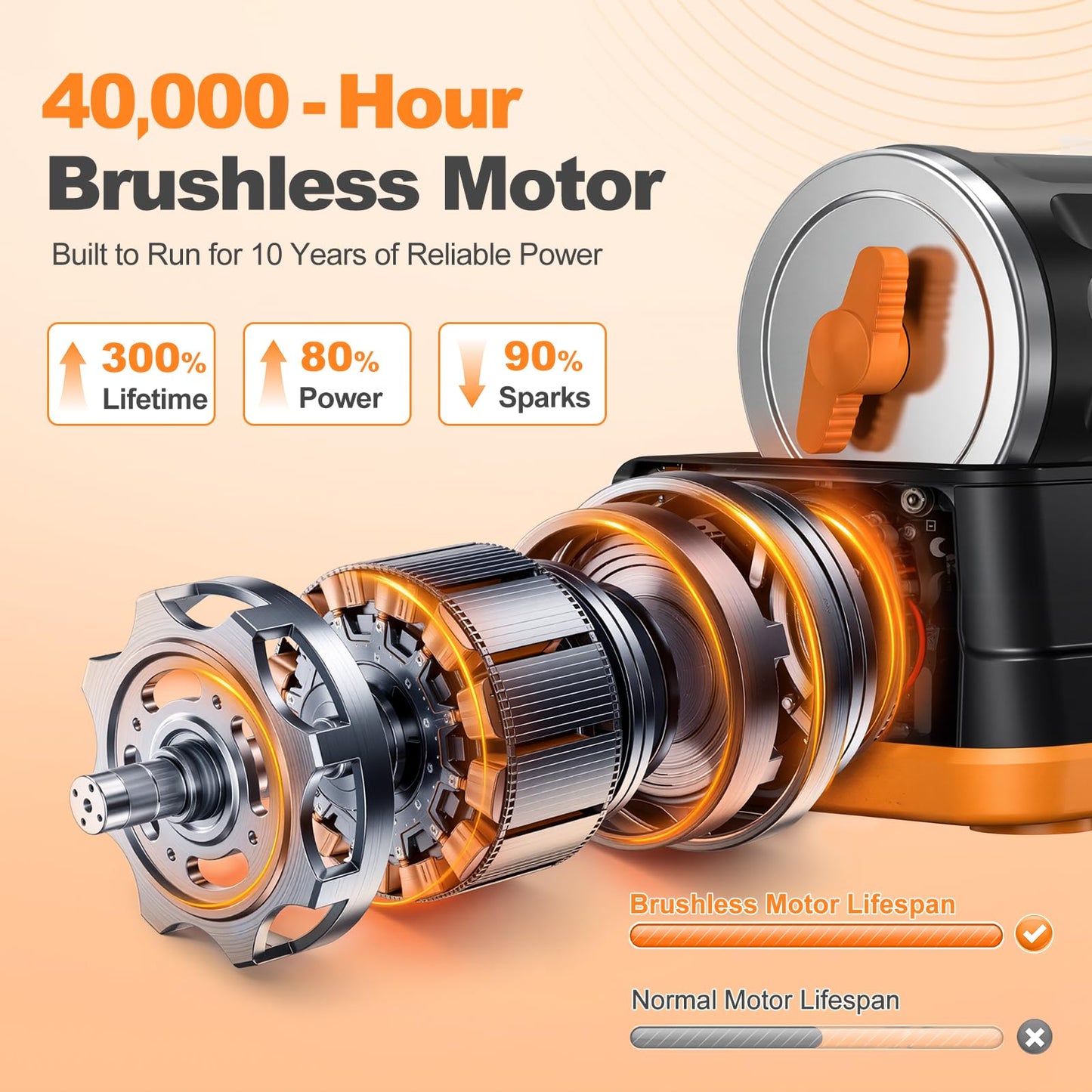 KoolStone C1 Pro Ultra Brushless Rock Tumbler Kit - Dual Barrel 7LB Capacity with Noise-Reducing Cover, Ultra Quiet Professional Rock Polisher with Full Accessories, Perfect STEM Gift for All Age