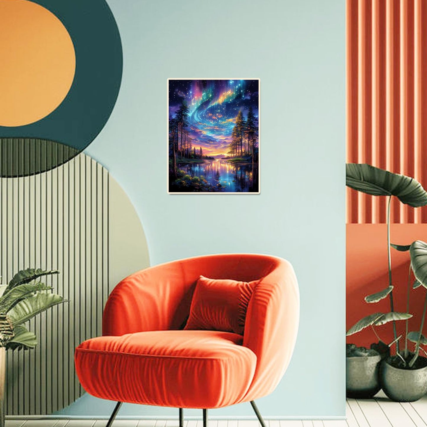 Starry Night Paint by Numbers Kit for Adults Beginner Tree Acrylic Painting Kit Adult Paint by Number Kits on Canvas DIY Painting for Beginners Art by Numbers for Gifts Home Wall Decor 16x20 Inch