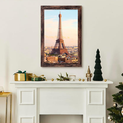 20x27 20 27 Pack 2, LUCKYLIFE Picture Frame, Wall Hanging Puzzle Poster Frames, Display Pictures x without Mat