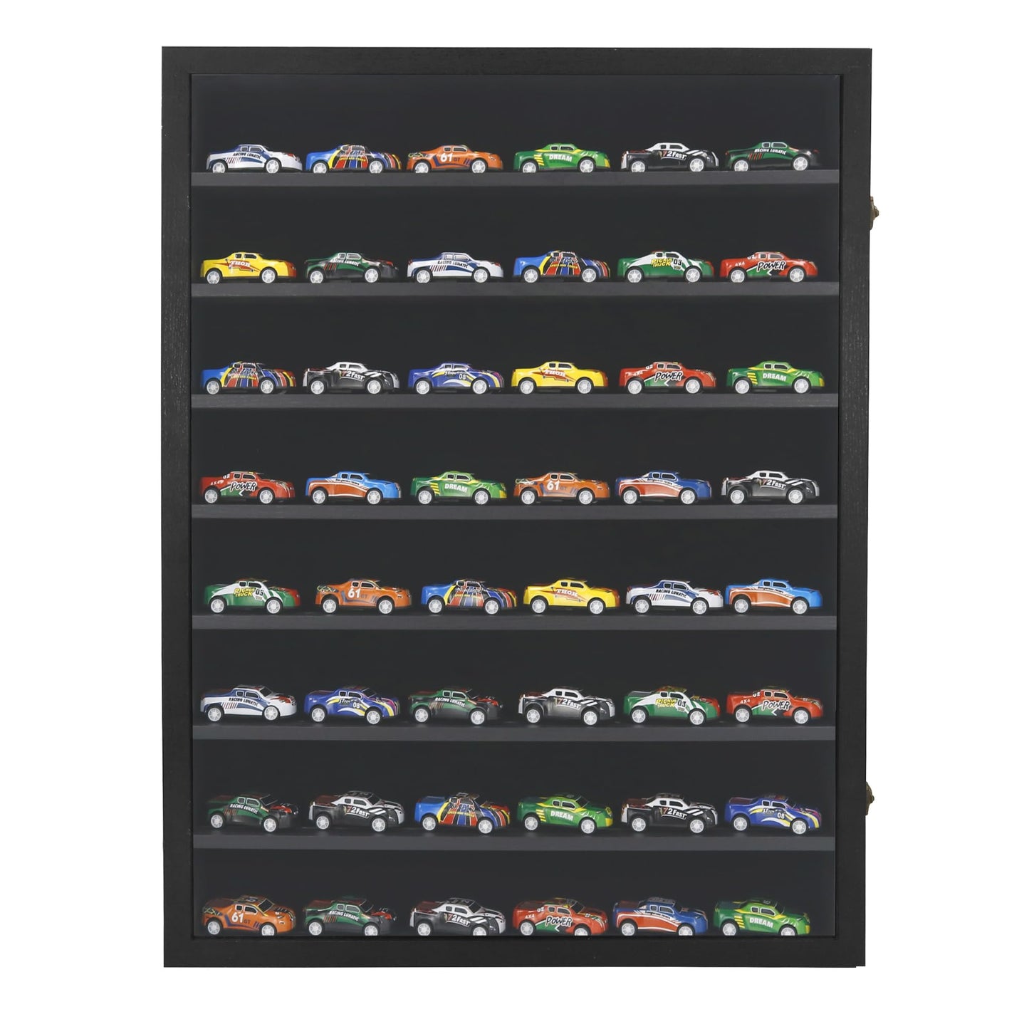 FramePro Shadow Box Frame Display Case 18x24 with Removable Shelves, Deep Memory Box Trinket Knick Knack Shelf Cabinet for Collector, Keepsake Coins Military Medals Wedding Flowers Black
