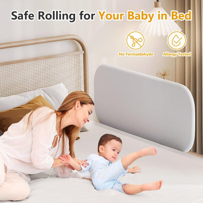 strenkitech Toddler Bed Rails for Travel - Baby Guard Bed Rail Portable for Crib, Twin, Queen, Full, King Size Beds - Easy to Assemble, Safety Bed Side Rail for Toddlers and Kids