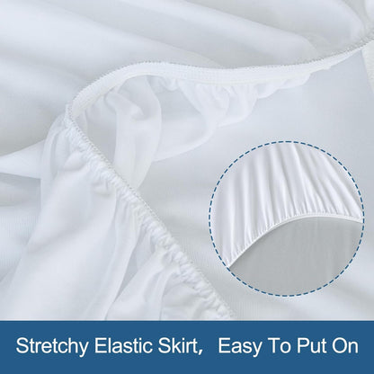 14, WhiteFull2 Pack SPRINGSPIRIT Mattress Protector, Mattress Cover Protector Waterproof with Deep Pocket up