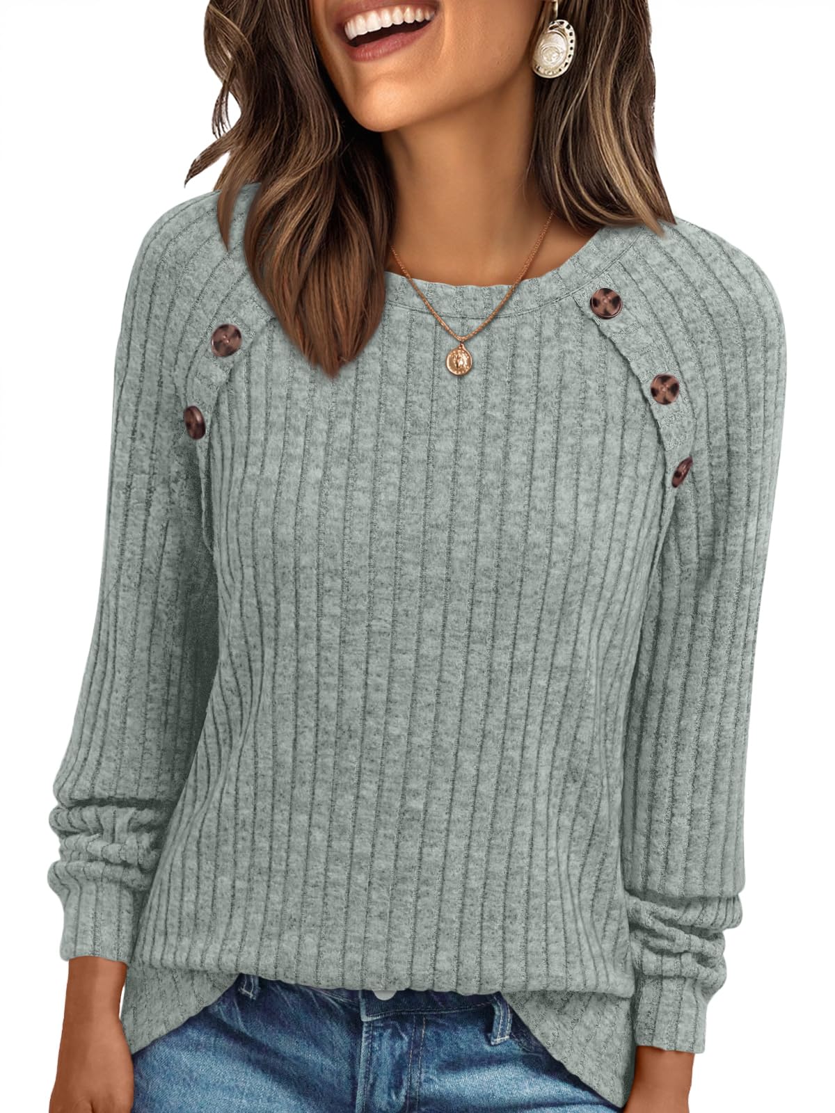 AUTOMET Womens Long Sleeve Tshirts Business Casual Tunic Work Tops Fashion Cute Sweaters Fall Outfits 2025 Dressy Blouse