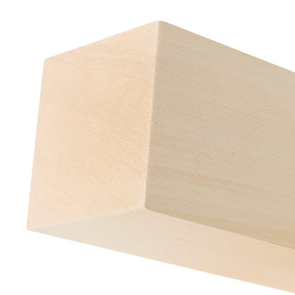 ZOENHOU 10 PCS Basswood Carving Blocks, 6" x 2" x 2" Premium Unfinished Carving Wood Whittling Blocks, Wood Blocks for Crafting Whittling Carving Hobby Block