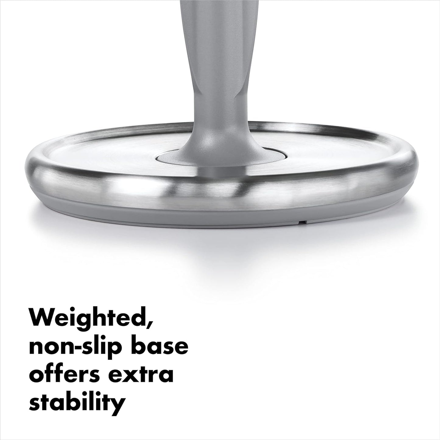 OXO Good Grips Paper Towel Holder - Steady Design for Countertop Use | Durable & Stylish