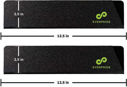 EVERPRIDE 12 Inch Chef Knife Guard Set (2-Piece Set) - Long Knives Blade Edge Cover Sheaths - Durable, BPA-Free, Felt Lined, Sturdy ABS Plastic - Knives Not Included