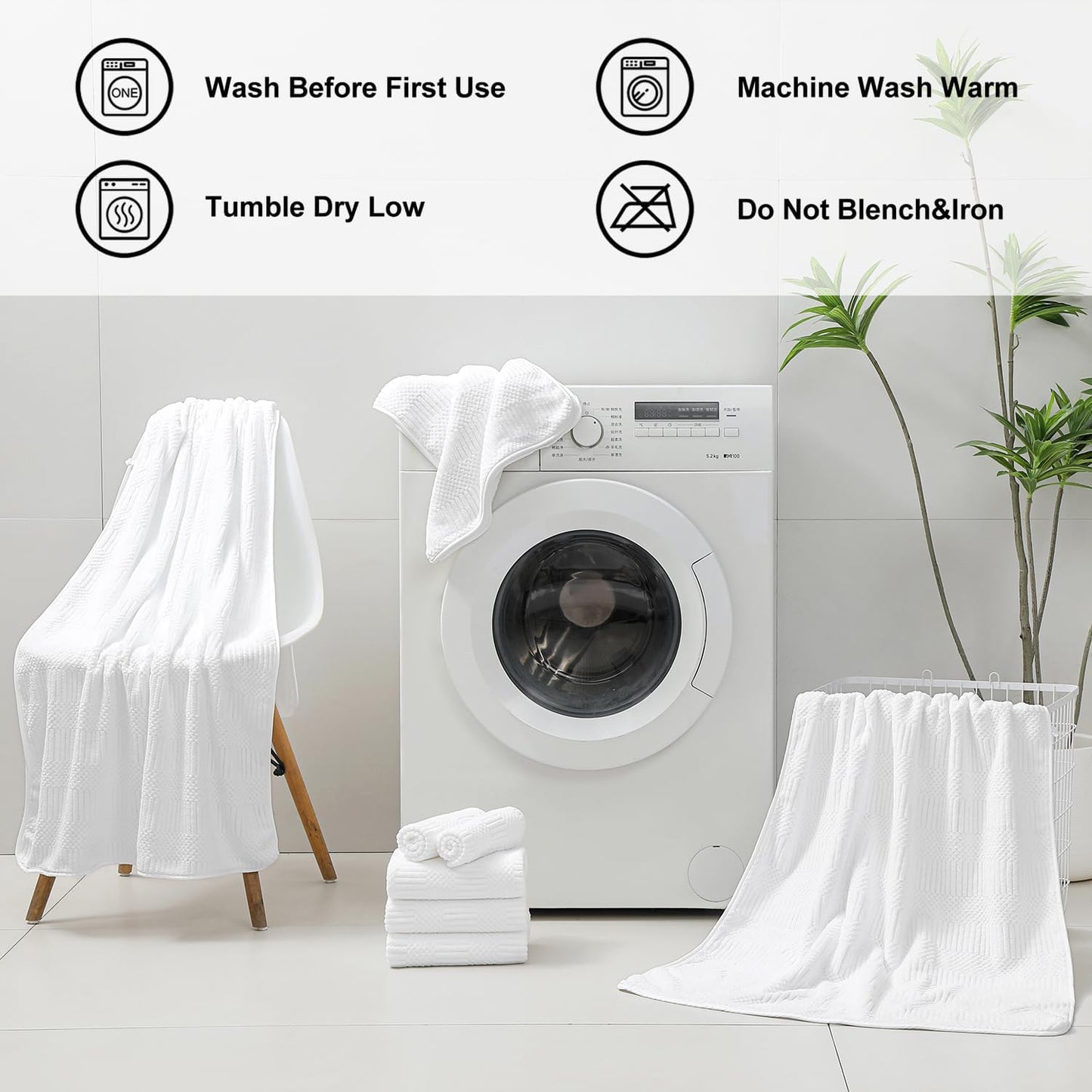 8 Set,2 35"x70" Sheets,2 4 600 Set Ferdilan Piece Extra Large Bath Towels Oversized Bath Towel Hand Towels