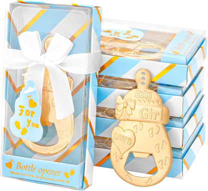 24 24) PCS Baby Bottle Opener Favors Baby Boy Shower Party Favors Baby Boy Shower Gifts Decorations Souvenirs for Guest