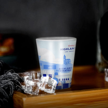 AGH Sublimation Frosted Shot Glasses - 1.5 oz Set of 12 with Heavy Base for Whiskey, Tequila, Vodka, Espresso