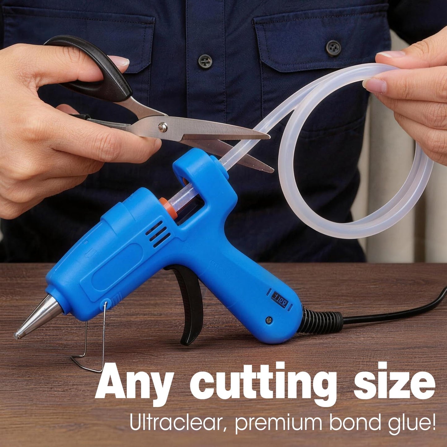 60 Pack Mini Hot Glue Stick Rolls, Each 1.65 FT Long x 0.27" Diameter Glue Sticks for Glue Gun, Perfect Fit for Mini Glue Guns, Widely Used in Wood, Metal, Glass, Plastic, Floral, Fabric, and More