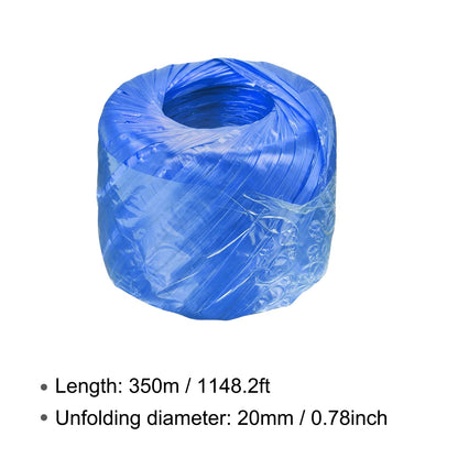 Rebower Polyester Nylon Rope Item Fixation String, [for Bundled Packing DIY] - 1148 Feet/Blue