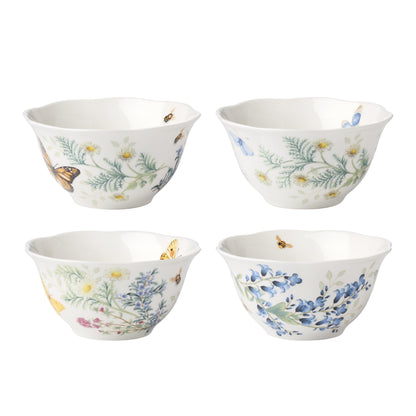 Lenox 897796 Butterfly Meadow Herbs Rice Bowls, Set Of 4