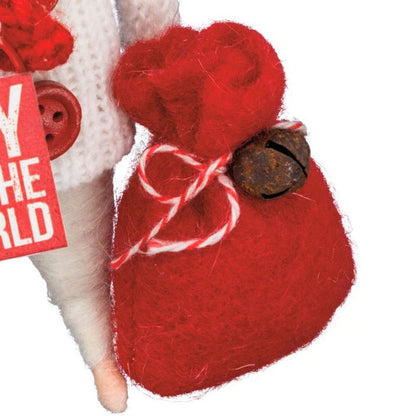 Primitives by Kathy Mouse with Tiny Joy to The World Sign