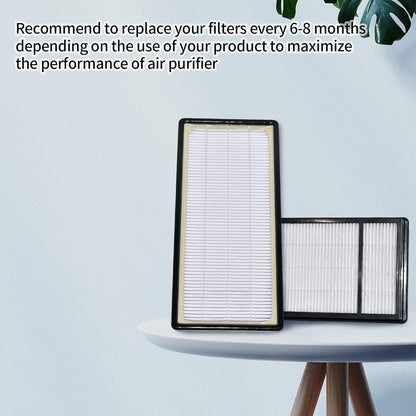 Eagles 2pack Replacement HEPA Filter Compatible with Honeywell Air Purifier Models HRF-H2 HPA050 HPA150
