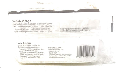 Kind, Sponge Loofah, 2 Count