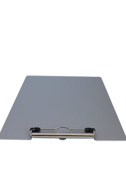 Saunders 21517 Recycled Aluminum Clipboard - Silver, Letter Size, 8.5 in. x 12 in. Document Holder with Low Profile Clip