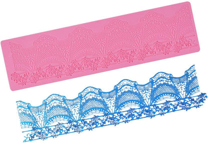 Cake Lace Mold, Silicone Lace Molds for Cake Decorating and Cupcake Top Decoration