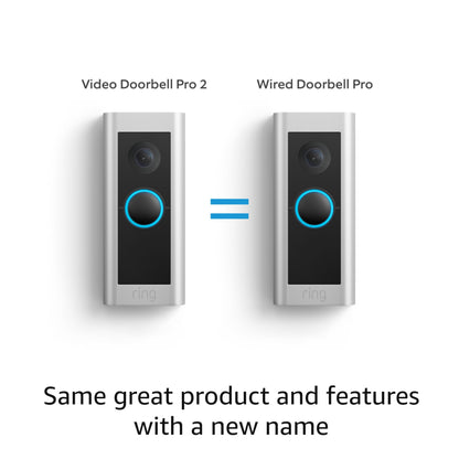 Ring Wired Doorbell Pro – Best-in-class with cutting-edge features (existing doorbell wiring required)