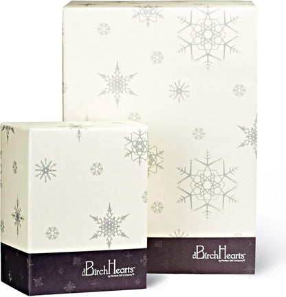 Pavilion Gift Company Snowman Figurine - 6 Inch Collectible BirchHearts, Merry Christmas and A Happy New Year