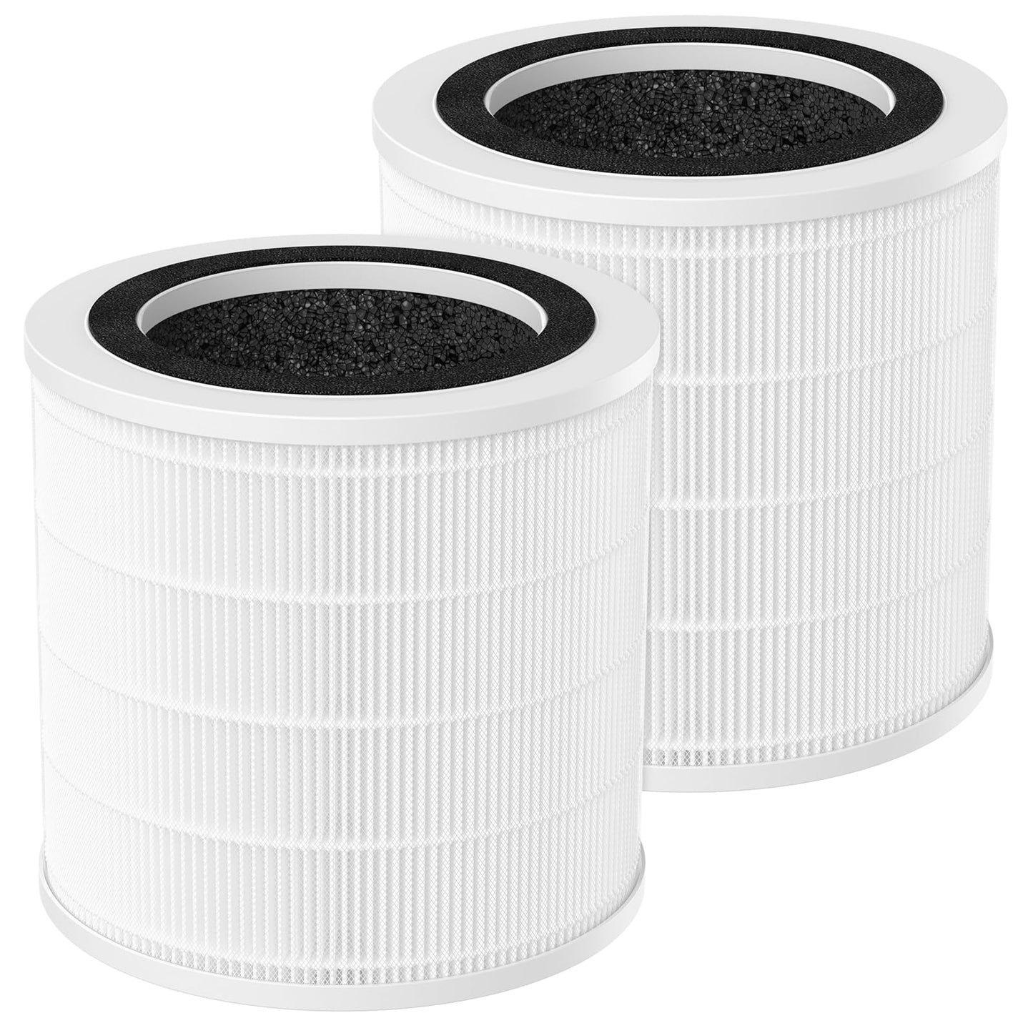 H7126 Air Filter Replacement for GoveeLife H7126 Mini air Purifier, H7126 HEPA Replacement Filter, 3-in-1 H7126-RF High-Efficiency Filter with Activated Carbon, 2 Pack