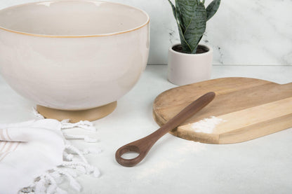 Danish Dough Whisk - Bread Wisking Tool for Mixing - Sourdough Wood Stirrer for Pastries, Egg, Pizza