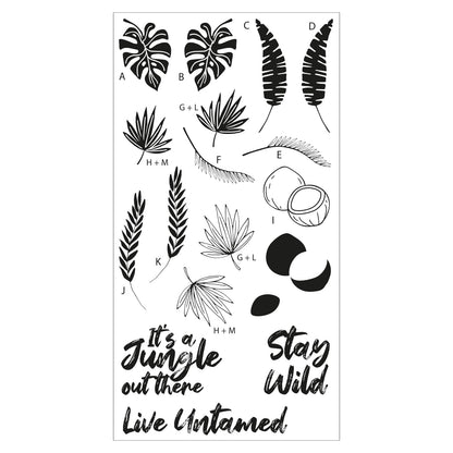 Sizzix Clear Stamps Set – Stay Wild by Catherine Pooler