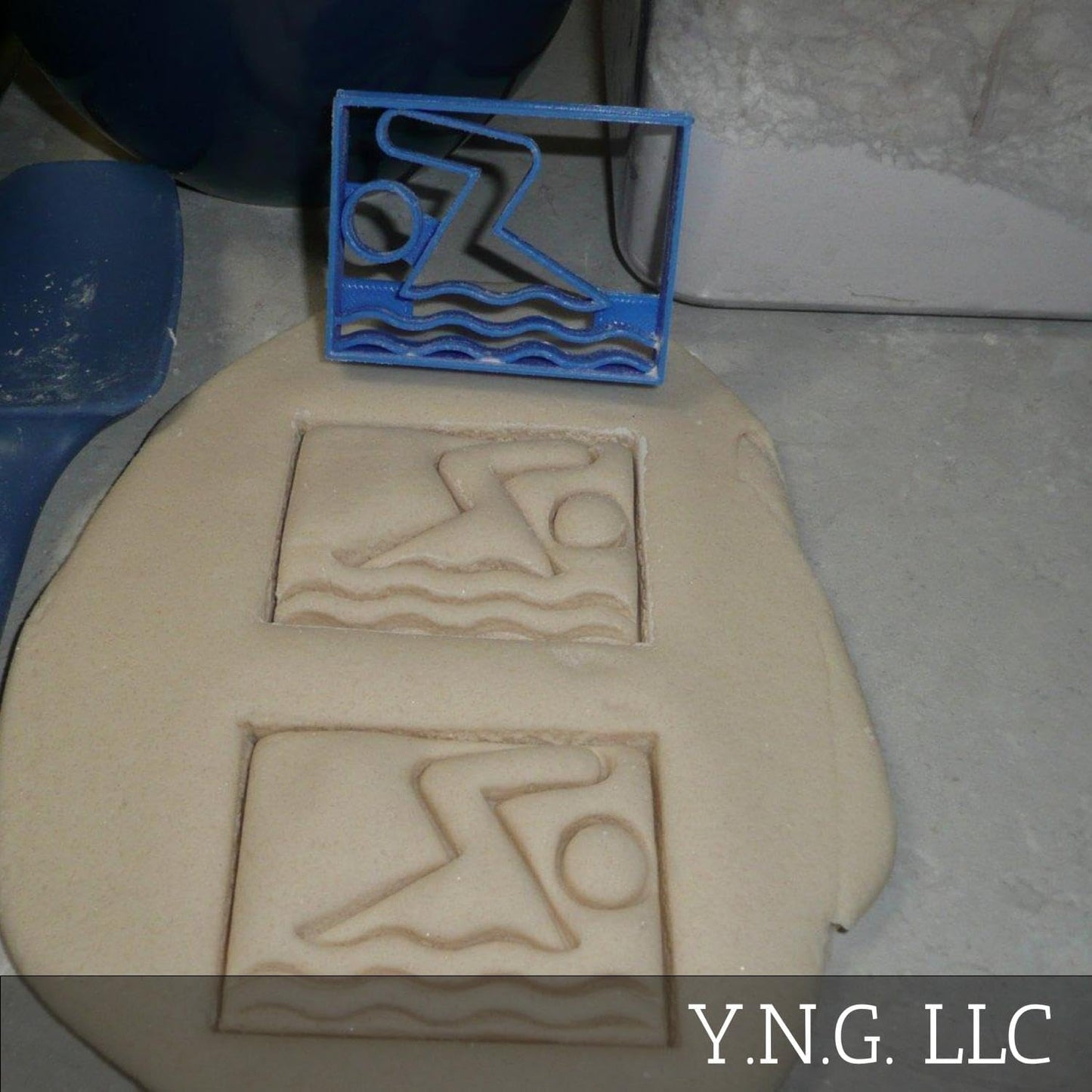 SWIMMING SYMBOL SCHOOL POOL WATER SWIM SPORT ATHLETICS COOKIE CUTTER - MADE IN USA PR2498