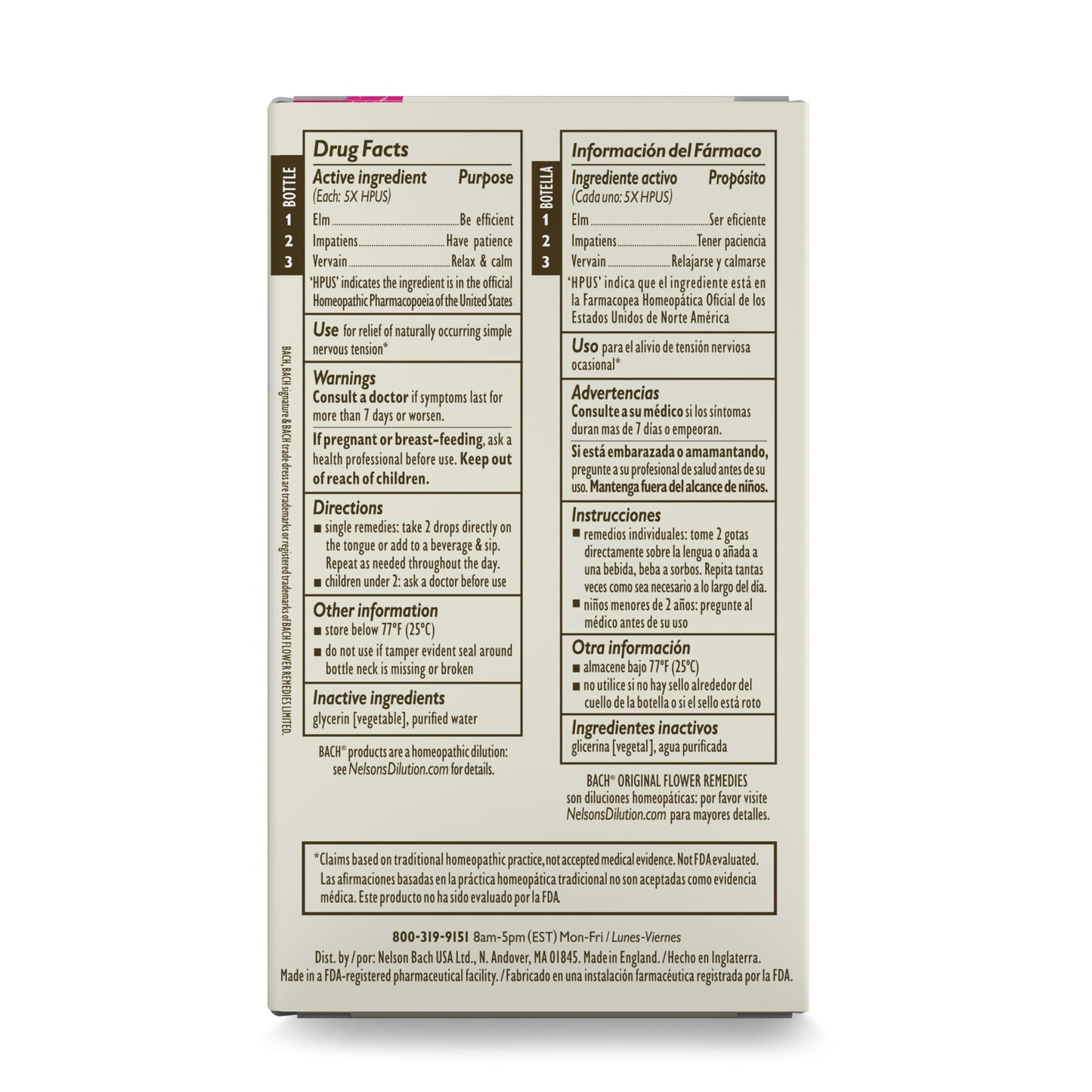 Bach Original Flower Remedies - GET IT DONE Trio Kit - For Motivation (Non-Alcohol Formula) - Natural Homeopathic Flower Essence - Vegan - 3 x 10mL Droppers