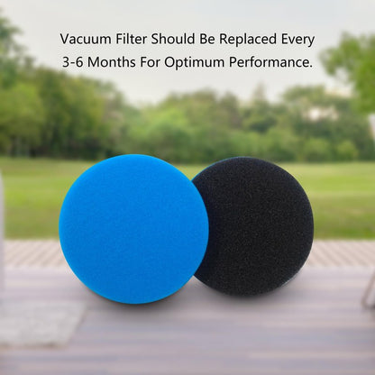Ymimi Replacement Filter Compatible with Bissell 3197A 3197 3198A 3198 3195 3196 CleanView Swivel Rewind Pet Reach Upright Vacuum, Part # 12141 (Blue- 4 Pack)