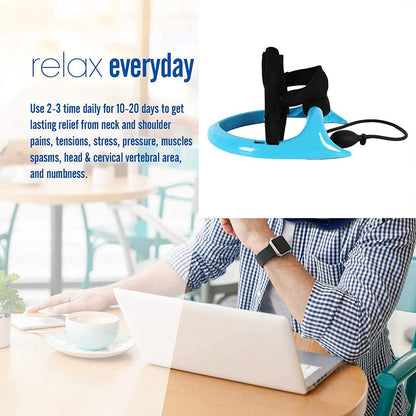 ECOGUN Posture Neck Exercising Cervical Spine Hydrator Pump - Relief for Stiffness, Restores Neck Curve