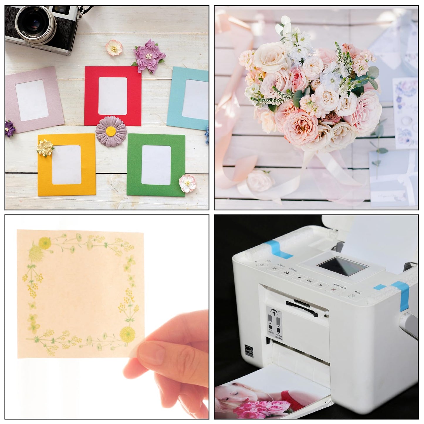 PATIKIL 150 Sheets Vellum Paper 4x6, Translucent, 100GSM for Invitations, Crafts, Sketching, Drawing