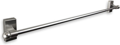 Rod Desyne Mag28-15 7/16 inch Magnetic Rod, 28-48 inch, Satin Nickel, Alloy Steel, 1 Count