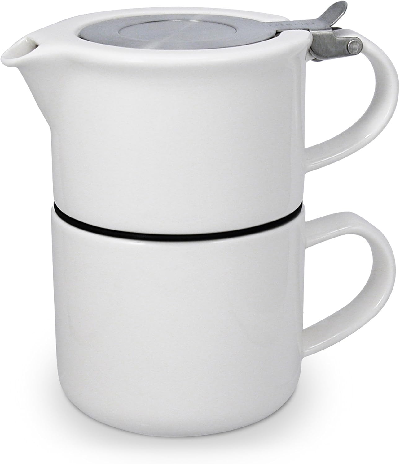 FORLIFE 14 Tea for One with Infuser ounces, White