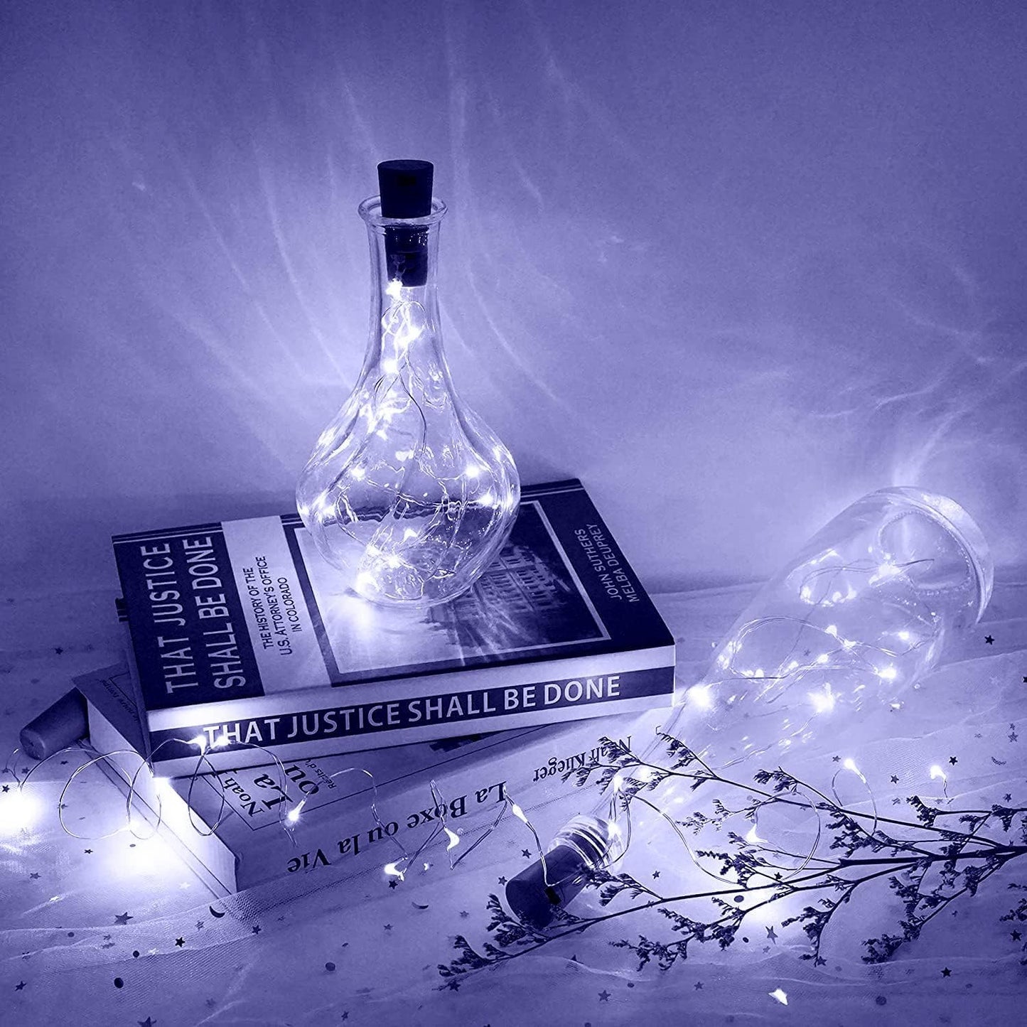 20 8 Pack) VOOKRY Wine Bottle Lights with Cork LED Battery Operated Cork String Lights Mini Copper Wire Bottle Lights