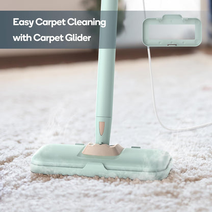 Newbealer Carpet Gilder, Steam Mop Replacement Accessory Compatible with NB602N, Durable Reusable Green