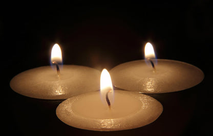 OHR CANDLES Tealight Candles – 100 Pack Bulk Unscented Tea Lights, White, 4 Hour Burn Time